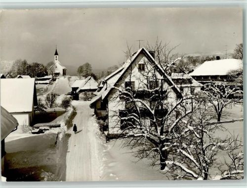 Häusern Ortsansicht Winteraufnahme