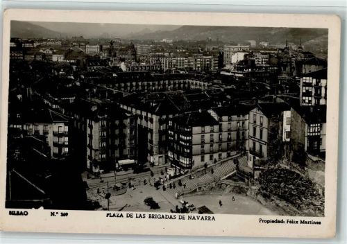 Bilbao Plaza de las Brigadas de Navarra Oldtimer