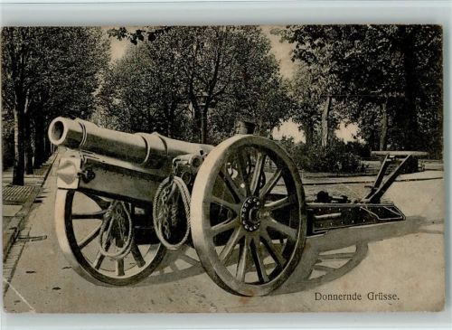 Kanonengeschütz ca 1915 AK