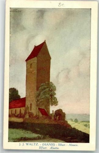 Illfurth Kirche im Elsass P. J. Callais et Cie No. 180