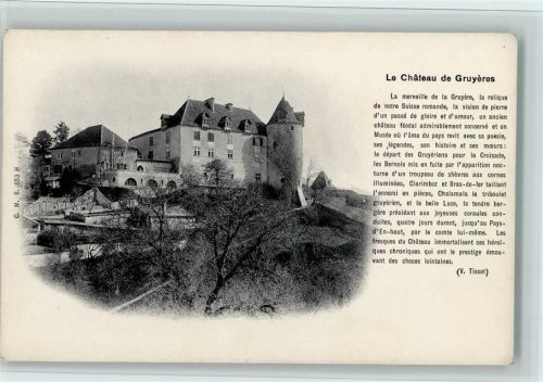 Gruyères Le Château de Gruyères