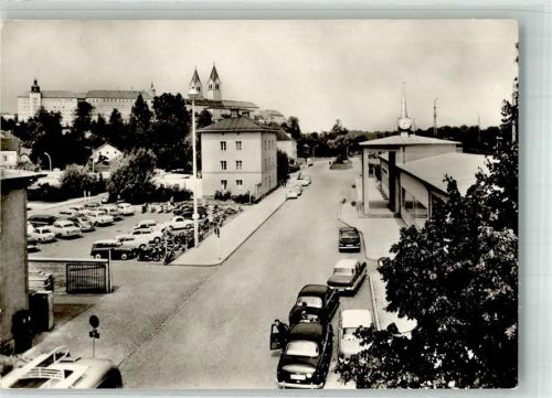 Freising 1969 Bahnhof Auto