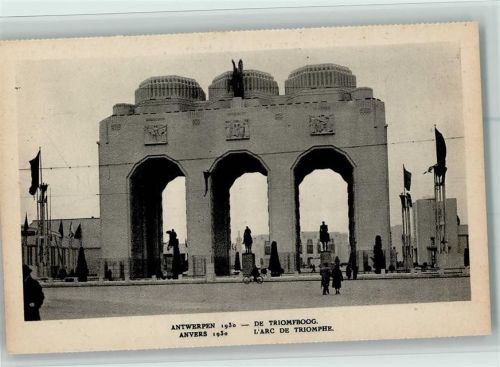 L`Arc de Triomphe 1930 offiz. AK