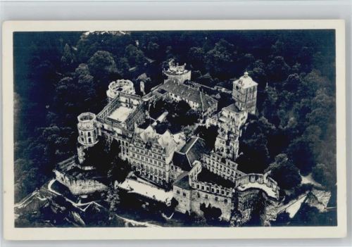 Heidelberg Luftaufnahme Schloß