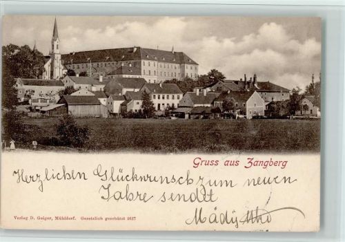 Zangberg 1900 Ortsansicht