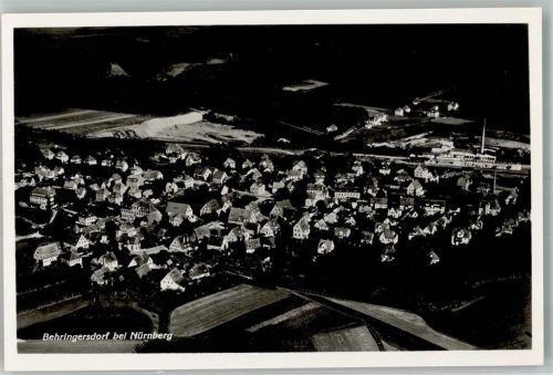Behringersdorf Fliegeraufnahme Feigegeben d. R.L.M.