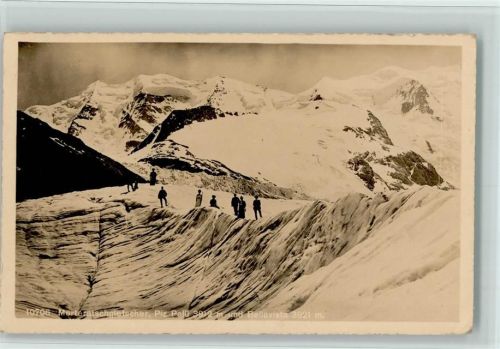 Morteratschgletscher Piz Palü und Bellavista