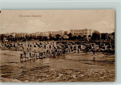 Zinnowitz Strand Strandkörbe