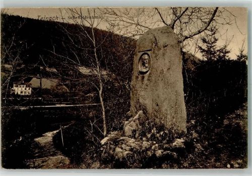 Bad Teinach 1907 Denkmal Scheffel