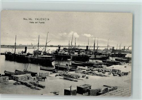 Valencia Hafenansicht
