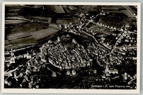 Hechingen Fliegeraufnahme Freig. d. R.L.M.