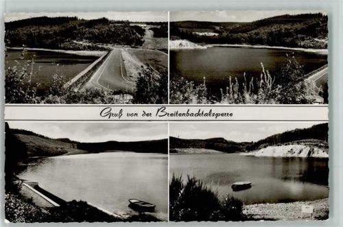 Allenbach Breitenbachtalsperre 4-Bildaufnahme