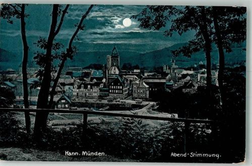 Hann Münden 1912 Abendstimmung