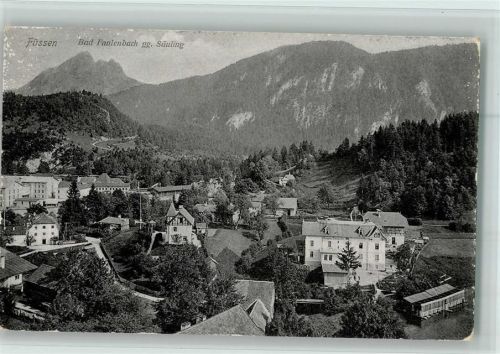 Füssen Schöne Aufnahme 1907 AK