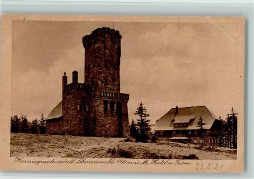 Hornisgrinde Hotel und Turm