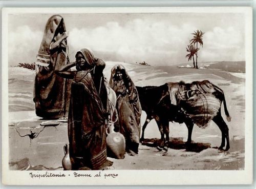 Donne al pozzo Tripolitania Ureinwohner