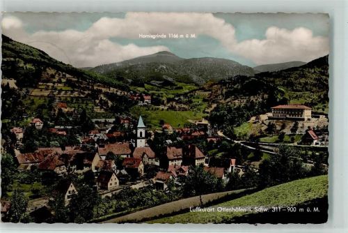 Ottenhöfen Blick auf Ottenhöfen mit Hornisgrinde
