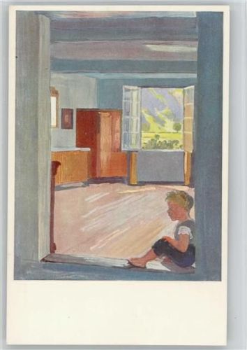 Nr. 222 - Albert Welti - "Der Bub in der Türe"