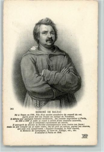 Honore de Balzac