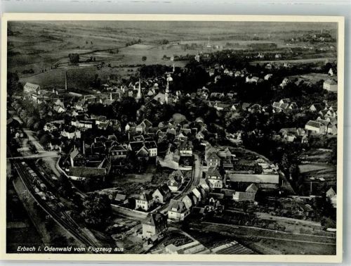 Erbach Fliegeraufnahme