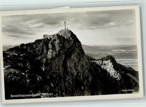 Benediktenwand Gipfelkreuze Benediktenwandgipfel