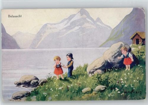 Nr. 5285 - "Belauscht" Kinderpoesie