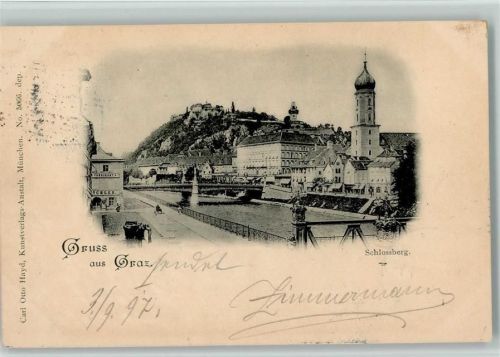 Graz 1897 Schlossberg