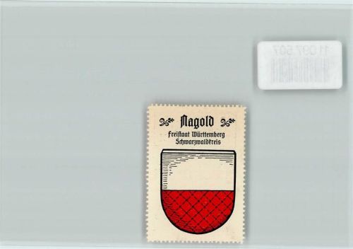 Nagold Vignette Wappen Kaffee Hag ca 1920-1940