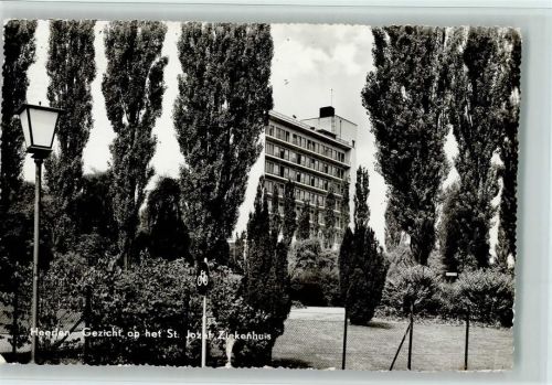 Heerlen Gezicht op het St.Jozef Ziekenhuis