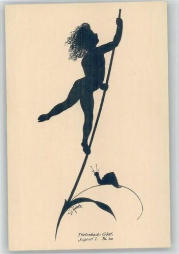Scherenschnitt - Jugend I. Blatt 10 -