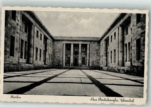 Berlin Mitte 1939 Ehrenhof der neuen Reichskanzlei