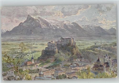 Salzburg gegen Untersberg