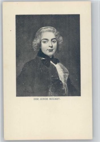 Der junge Mozart ca 1900 AK