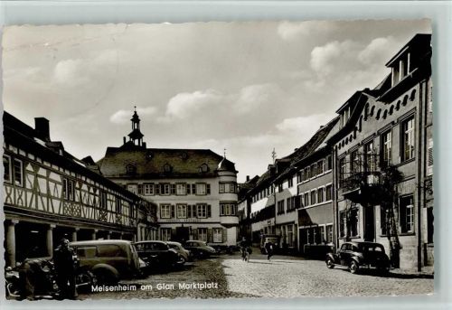 Meisenheim Marktplatz Autos