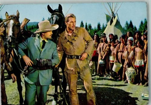E 68 - der Schatz im Silbersee - Lex Barker und Jan Sid