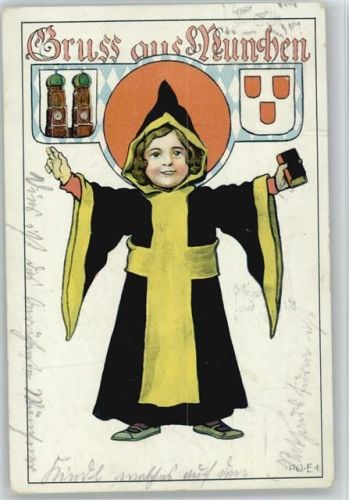 Münchner Kindl - Verlag Ottmar Zieher - 1922 AK