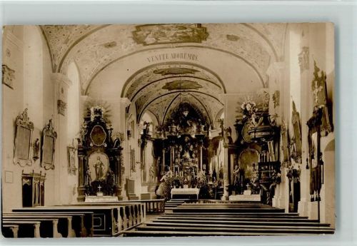 Marienweiher Wallfahrtskirche Innenaufnahme