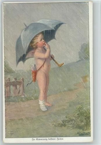 Amor mit Regenschirm - Verlag Wohlgemuth Serie 3252