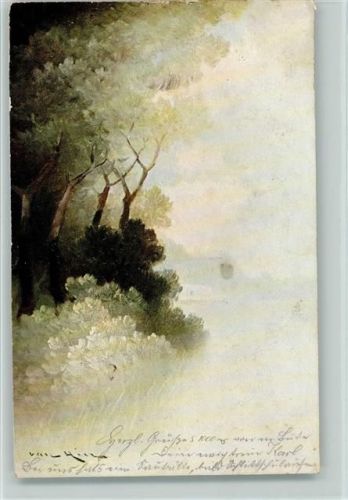 1905 nr. 216 Munk Landschaft Natur - signiert