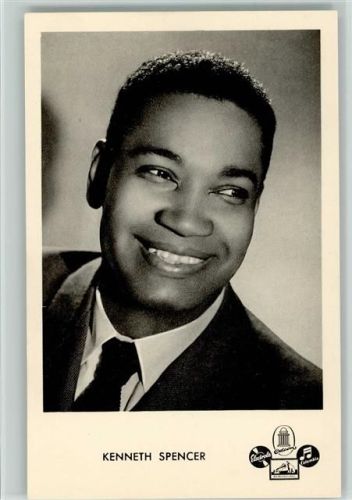 Kenneth Spencer Foto Ak Schlagersänger