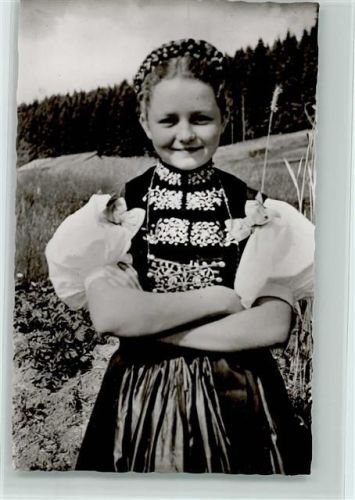 Schwarzwaldmädel ca 1960 AK
