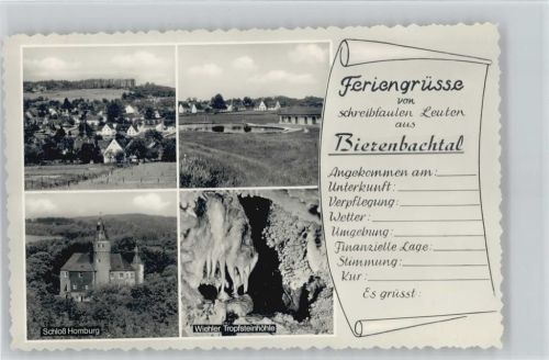 Bierenbachtal Wiehler Tropfsteinhöhle