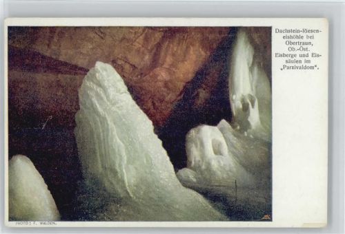 1924 Österr. Höhlenkarte Nr. 23 - Dachstein Rieseneishöhle bei Obertraun