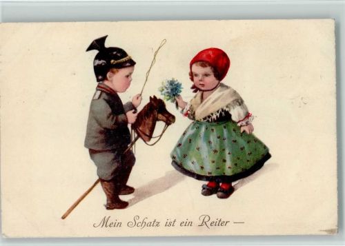 Mein Schatz ist ein Reiter - Spielzeug Steckenpferd