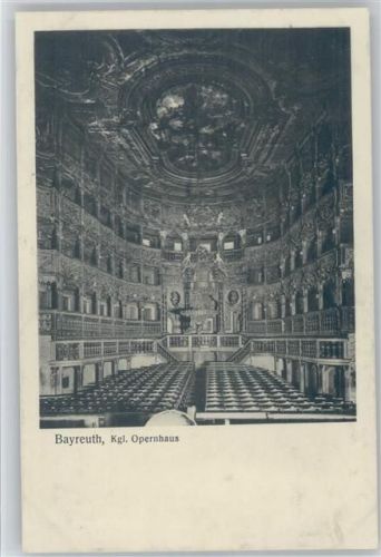 Bayreuth Opernhaus - Innenansicht