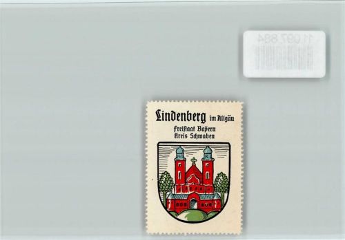 Lindenberg Vignette Wappen Kaffee Hag ca 1920-1940