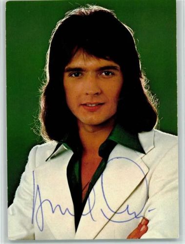 Bernd Clüver Original Autogramm Schlagersänger