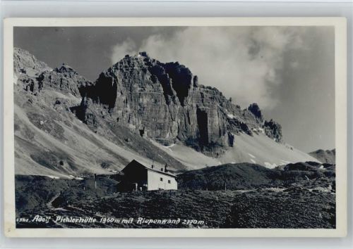 Adolf Pichlerhütte Riepenwand Hüttenstempel