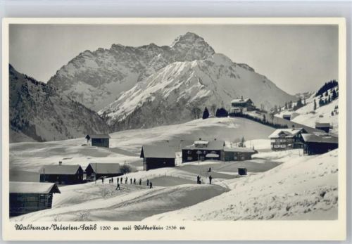 Hirschegg Waldemar-Petersen-Haus Darmstädter Haus Winter