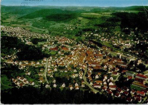 Murrhardt Luftaufnahme Gesamtansicht